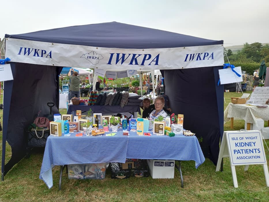 IWKPA fundraising stall